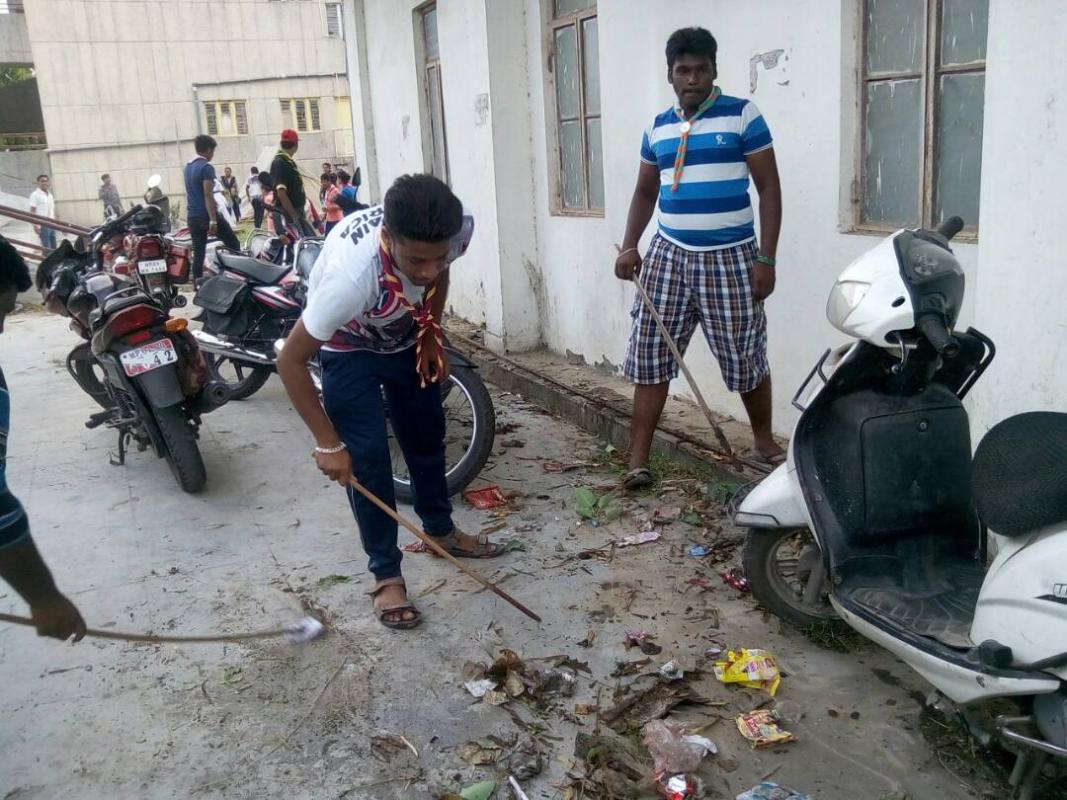 Service in national water regatta camp at Bhopal 