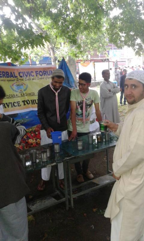 Social service camp....