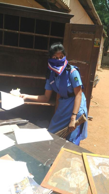 Swatchh Bharat at District scout office 