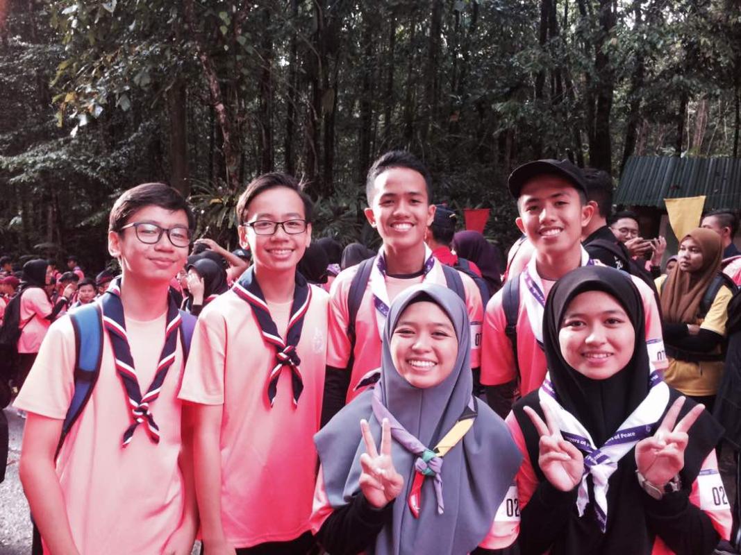 Malaysia Scout Day and 1st Sarawak Scout Mount Serapi Climbathon