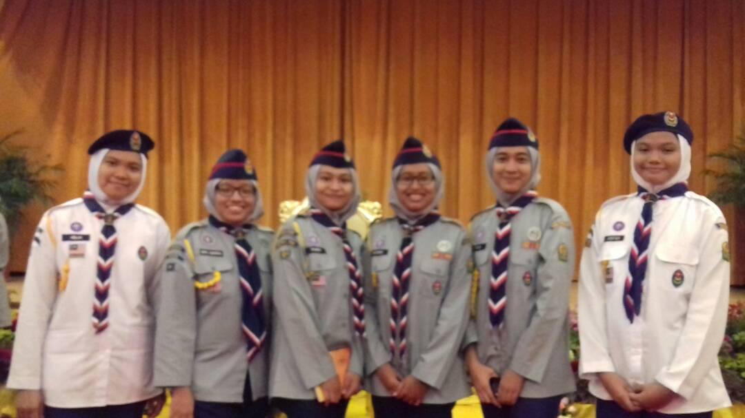 Penerimaan Anugerah Pengakap Raja