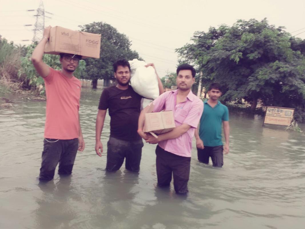 Flood Relief Operation Gorakhpur