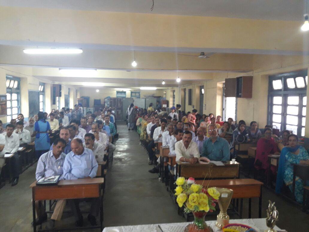 Heads meeting of BSGHP distt. Solan