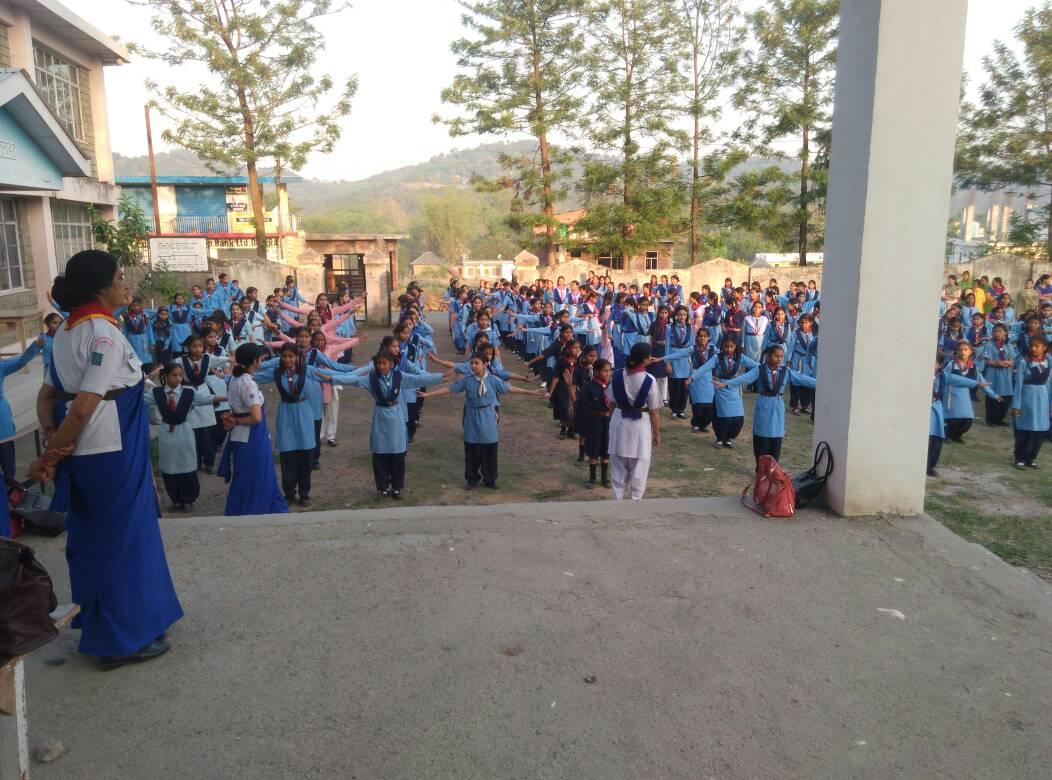 
Prtham and Dwitiya sopan testing Camp for Scouts and guides