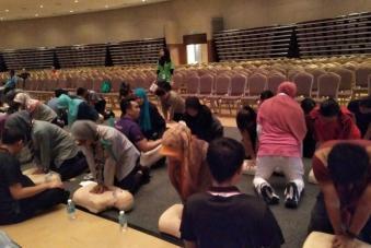 Unimas Mass CPR Awareness and Training Programme