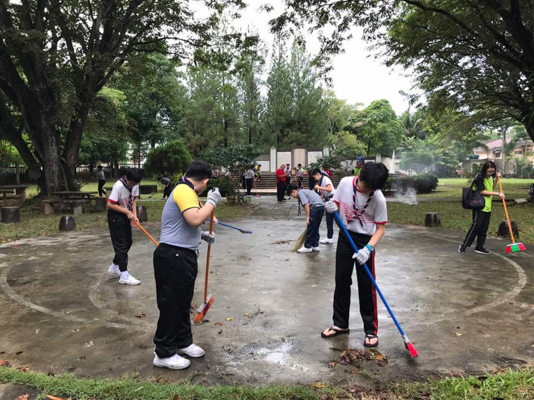 International Peace Day_Projek Gotong Royong Amal di Taman Rekreasi