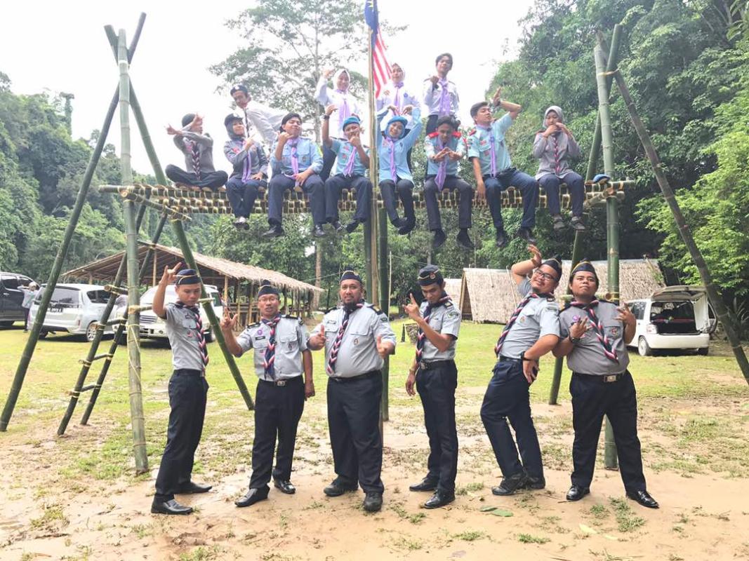1st Series of Inanam Rovers Pioneering Camp - ROAD TO BADEN POWELL AWARDS