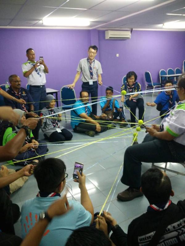 saya sudah menjadi seorang koordinator selepas kursus koordinator ini