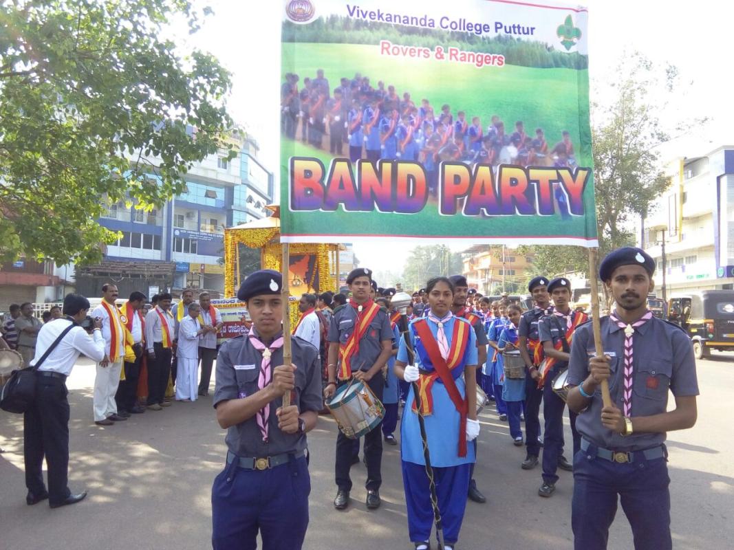 Band Party on Kannada Rajyotsava