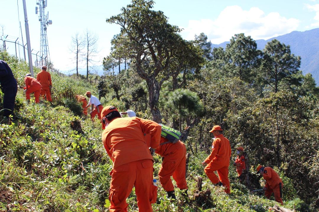 Making Community fire line 