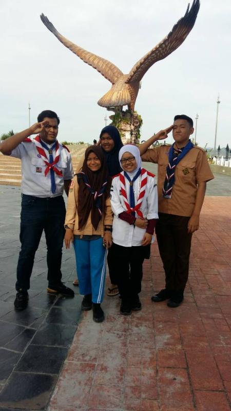 Jelajah mahsuri bersama pengakap indonesia...