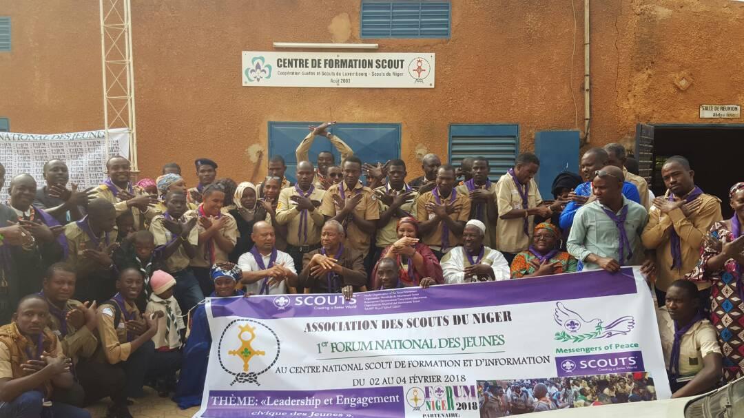 1er Forum National des jeunes de l'association des scouts du Niger