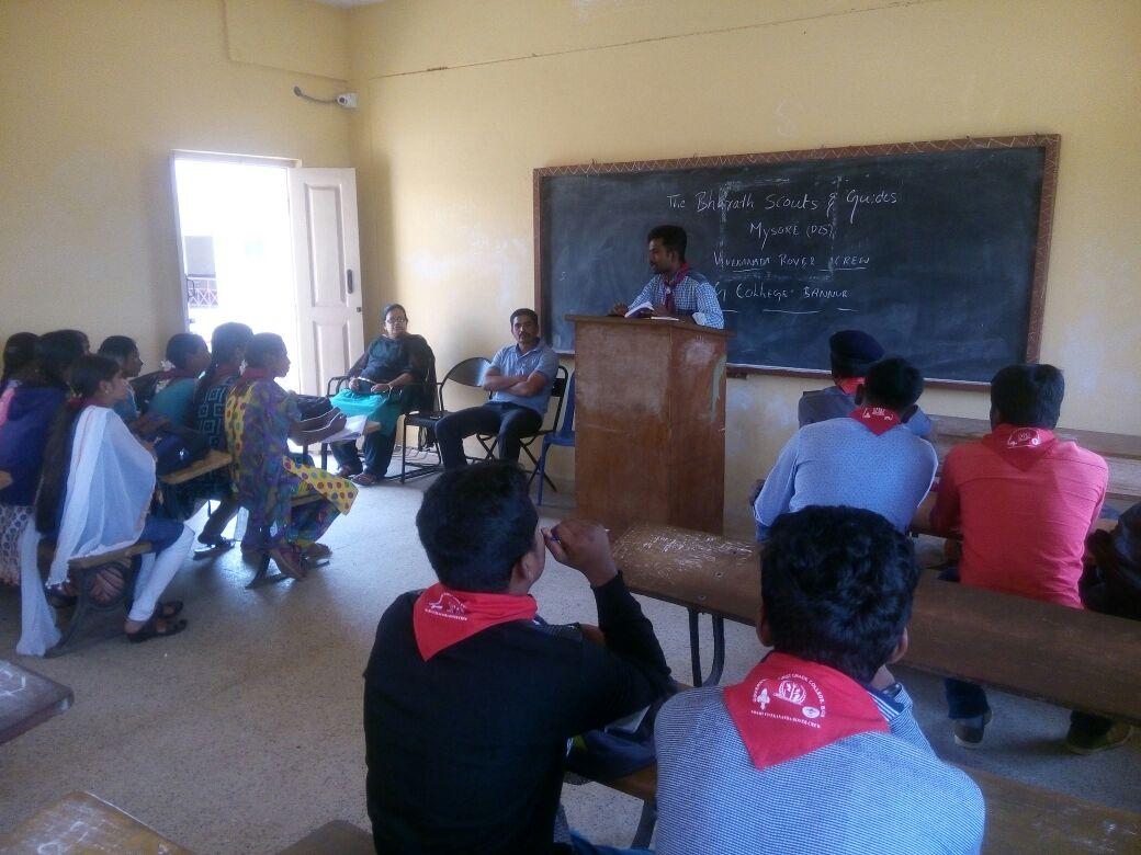 I'm Sharing my scouting experience and knowledge to the Rovers and Rangers 