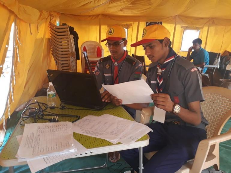 National level Shree Bagwan Bahubali Mahamasthakabhisheka service camp
