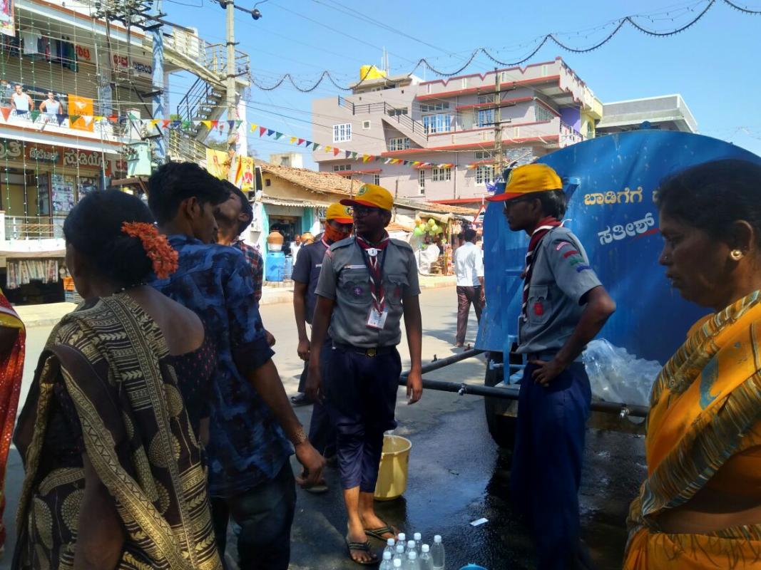 National level service camp