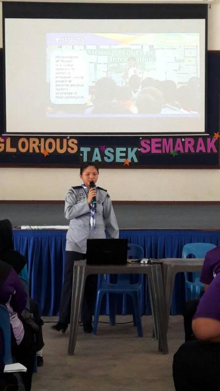Taklimat MOP oleh Koordinator MOP JB, Tan Kuan Tee dari SJK(C) Foon Yew 1