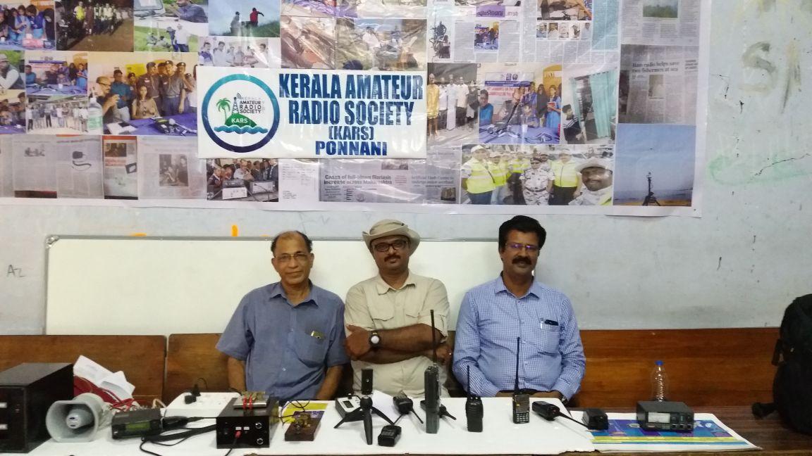 Radio Scouting - Exhibition on HAM Radio at M.E.S. College, Ponnani organised by Kerala Amateur Radio Society, Ponnani
