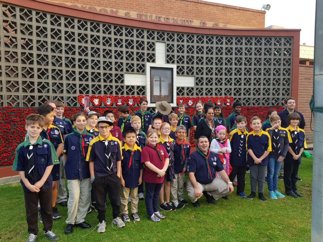 Anzac day sleepover and dawn service 2018 imo