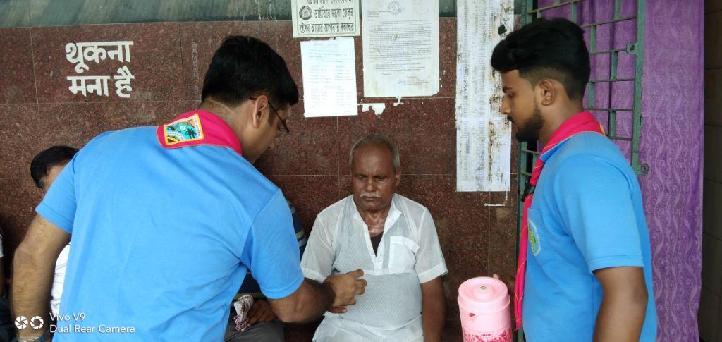 Water Distribution Project 2018 (Barrackpore District Association) Day 1