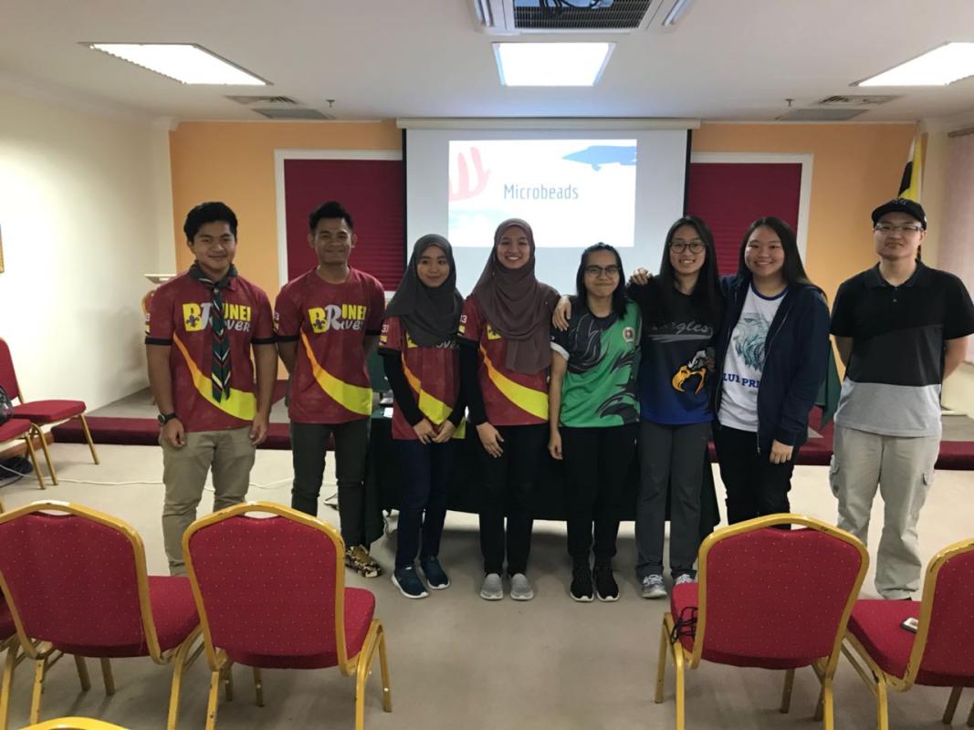 Awareness talk on "Microbeads, Marine Debris & Benefits of planting trees"