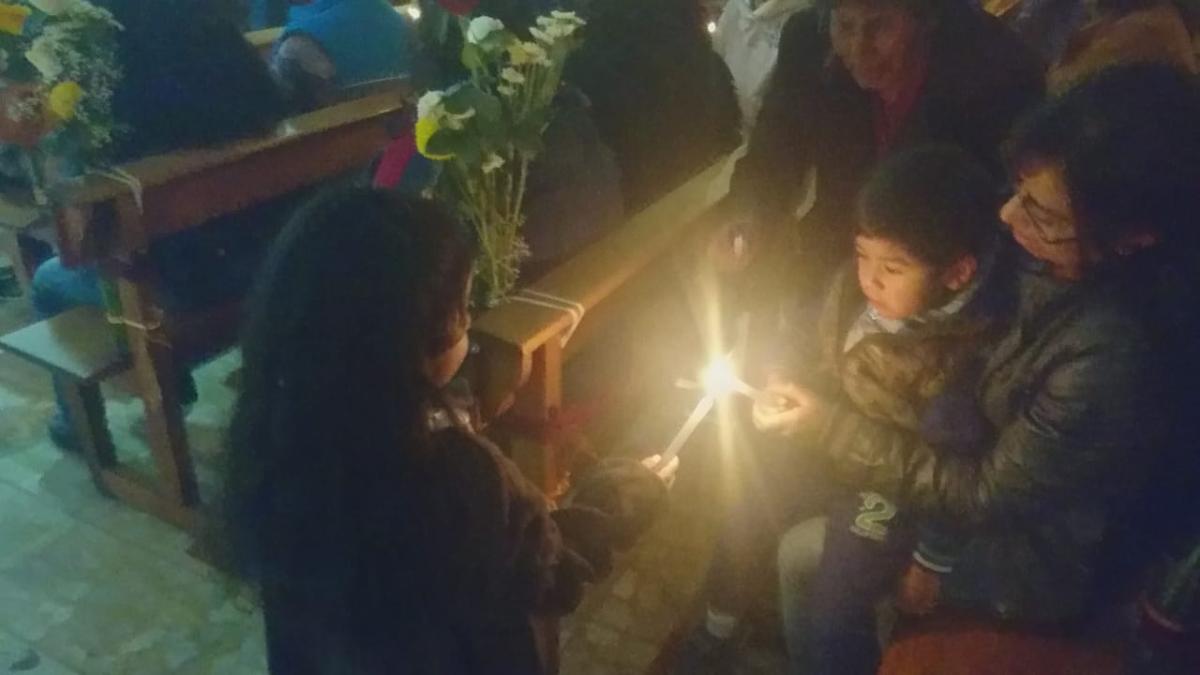 Luz de la paz de Belen