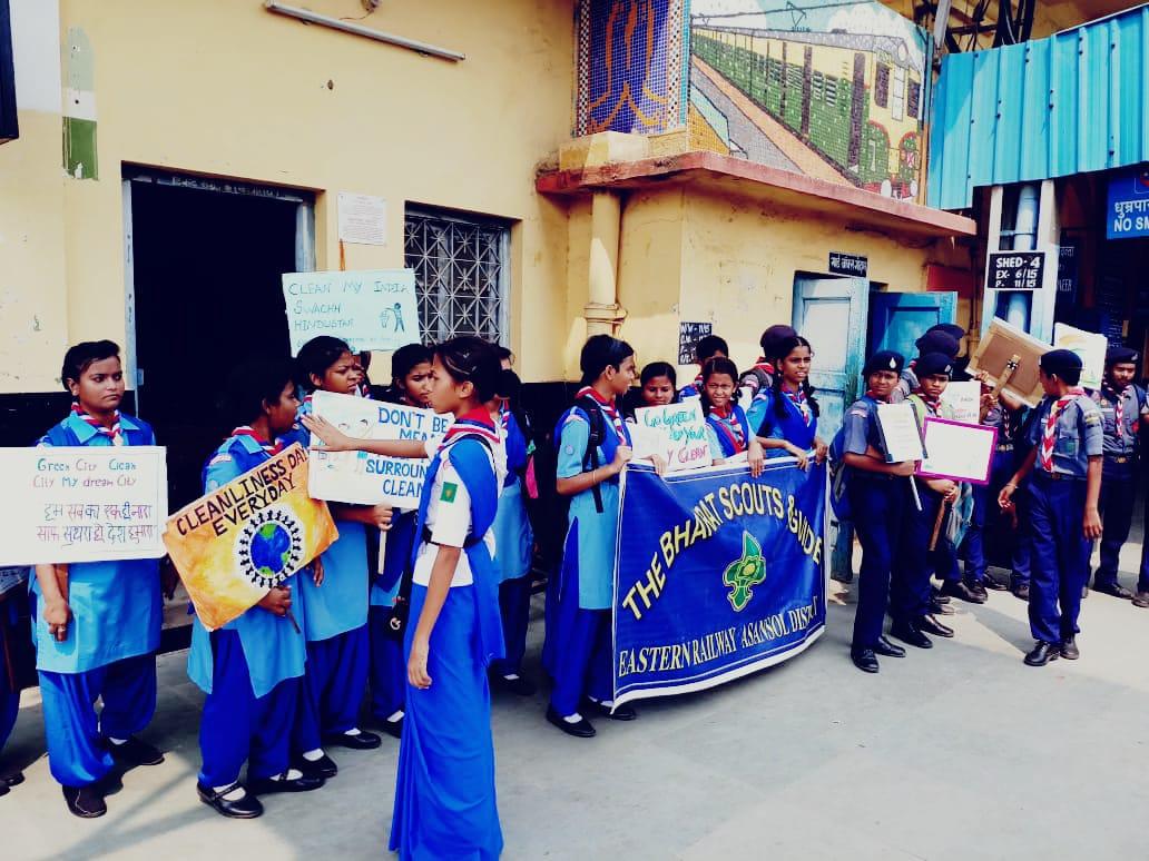 Cleanliness drive on swach Bharat mission