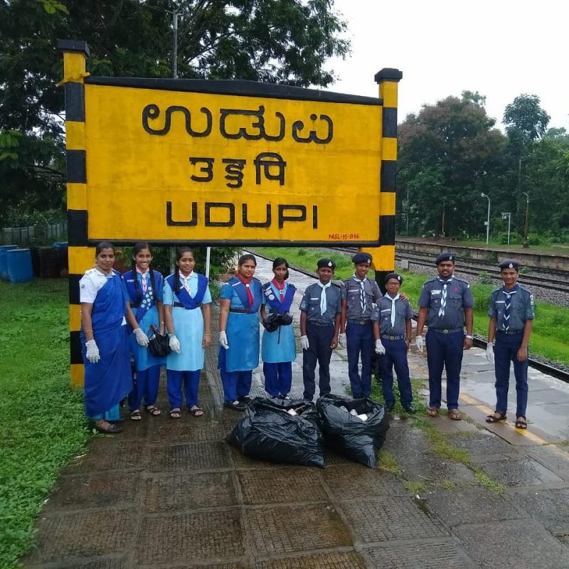 26 th month of cleanliness drive swachh bharat udupi Karnataka India 