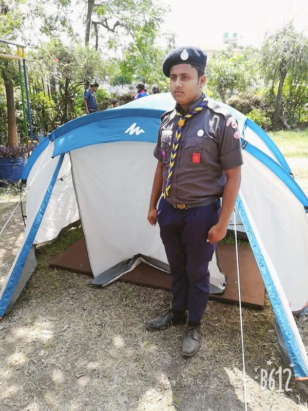 ⛺ tent piching 