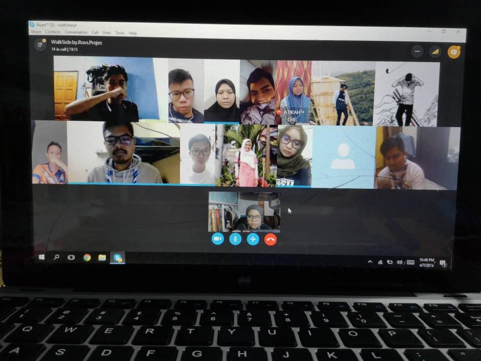 WALKSIDE BY ROVS PROJECT:  SKYPE MEETING 1