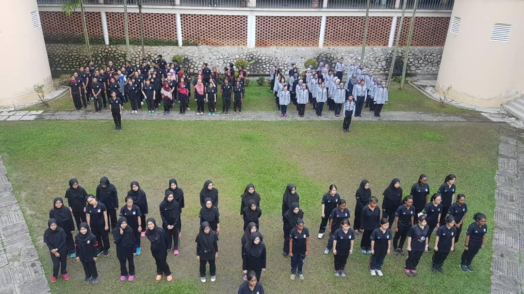 Perhimpunan Unit Beruniform diketuai Pandu Puteri Minggu ke-6