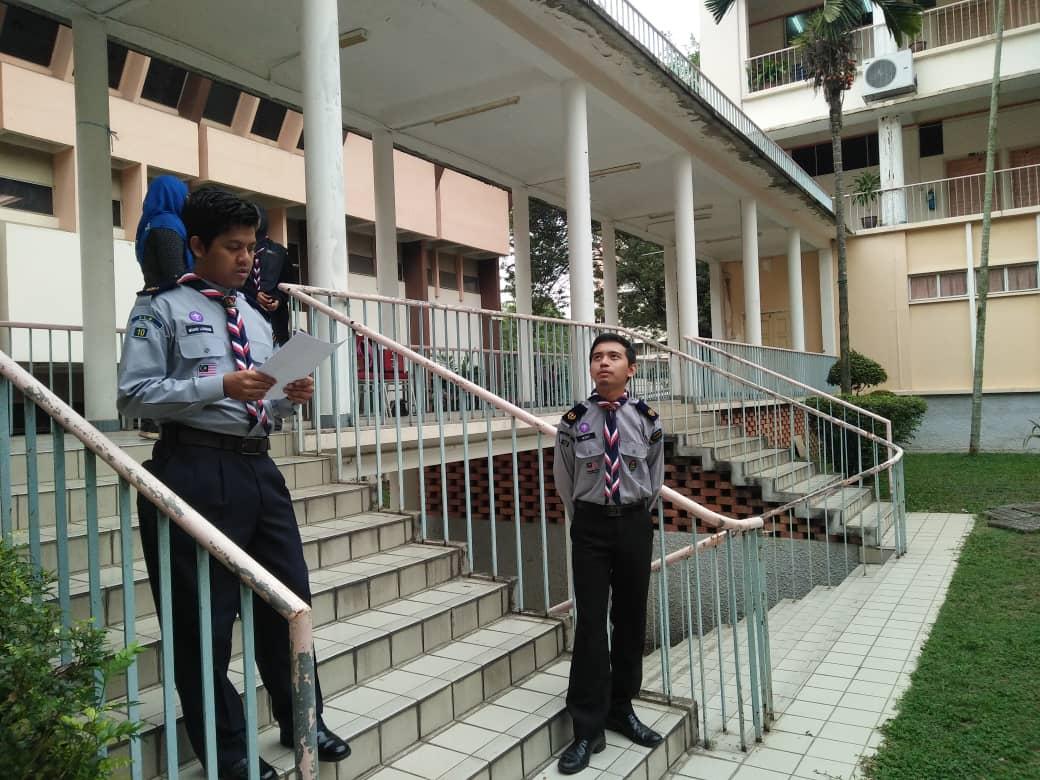 Perhimpunan Mingguan Unit Beruniform