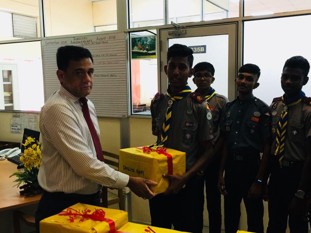 Book donation for cancer patients