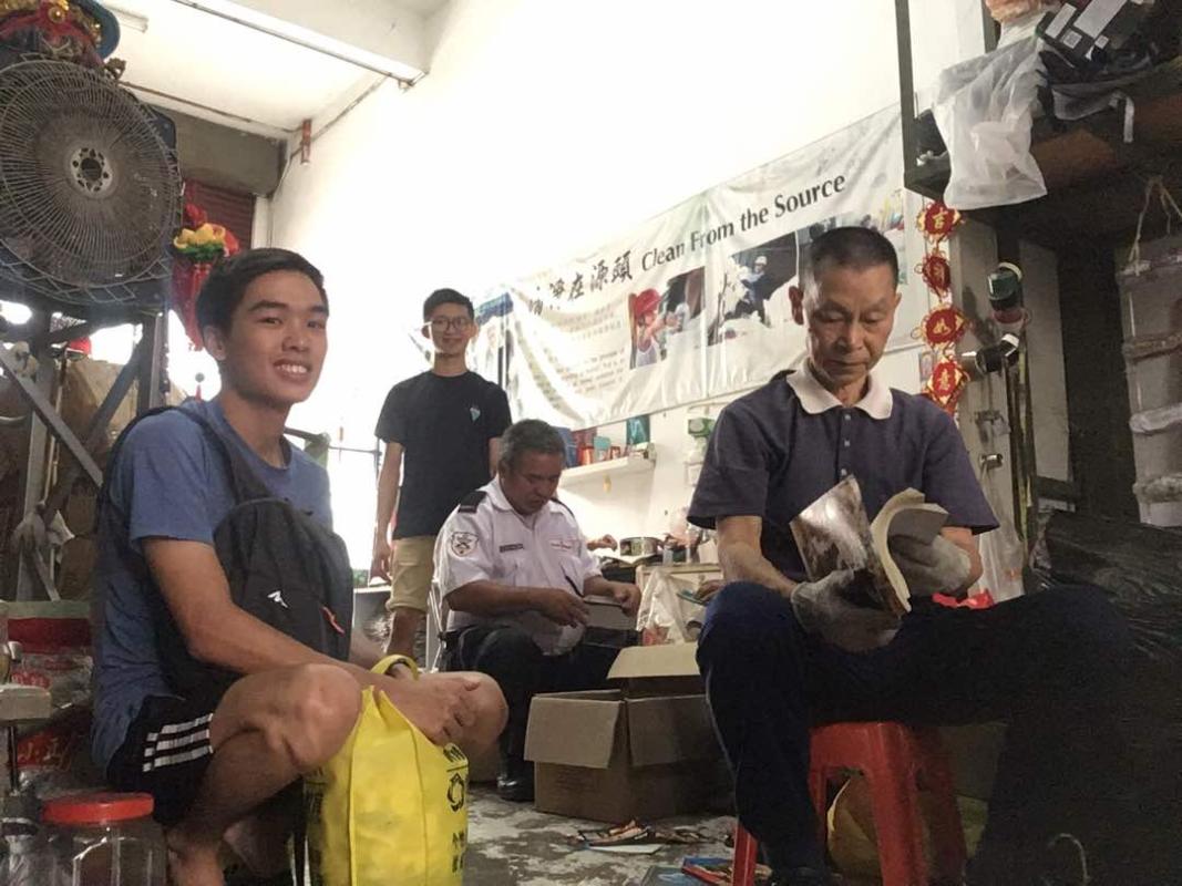 Walkside by Rovs Project - Collected Bottle Caps at Tzu Chi Recycle Centre 2