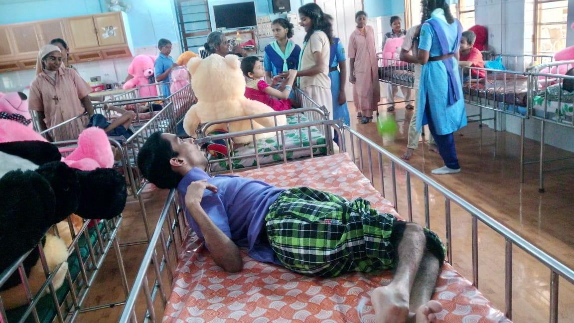 activity for the helping the disabled children