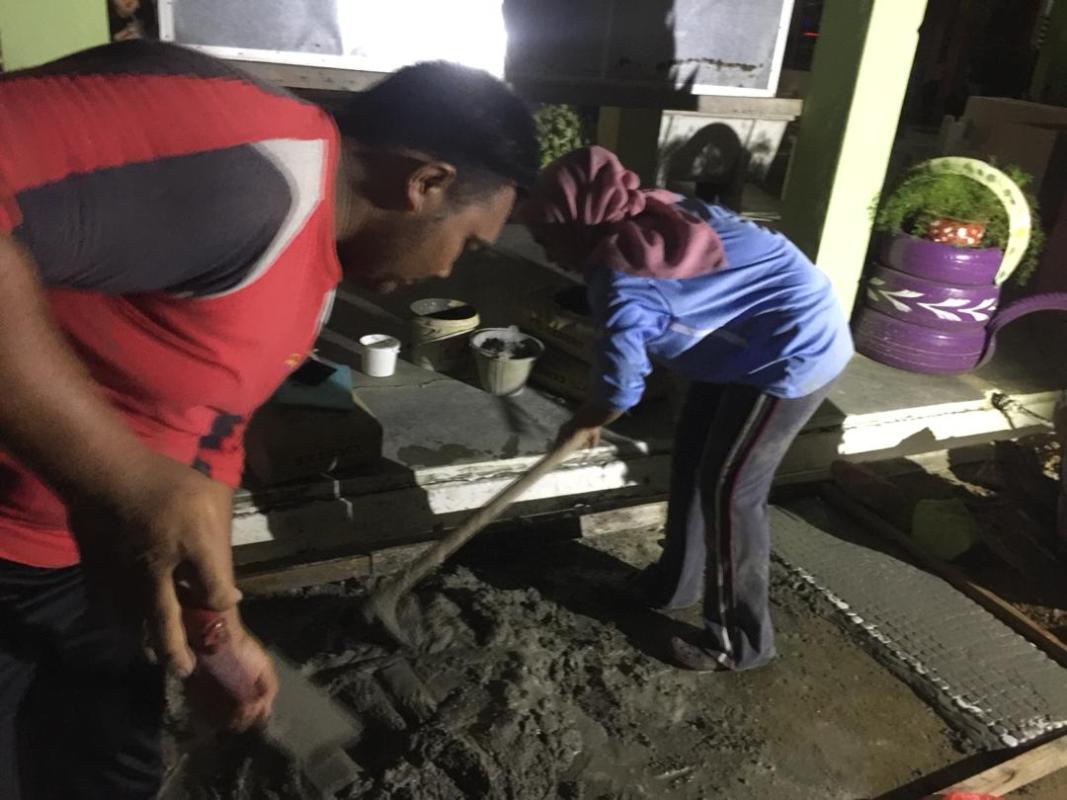 Reuse Recycle Garden Project (SWA Voluntary Service) Hari Pertama memulakan projek 
