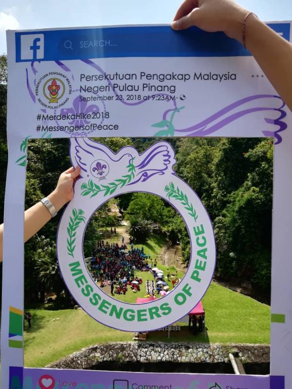 sebarkan apa maksud messengers of peace 