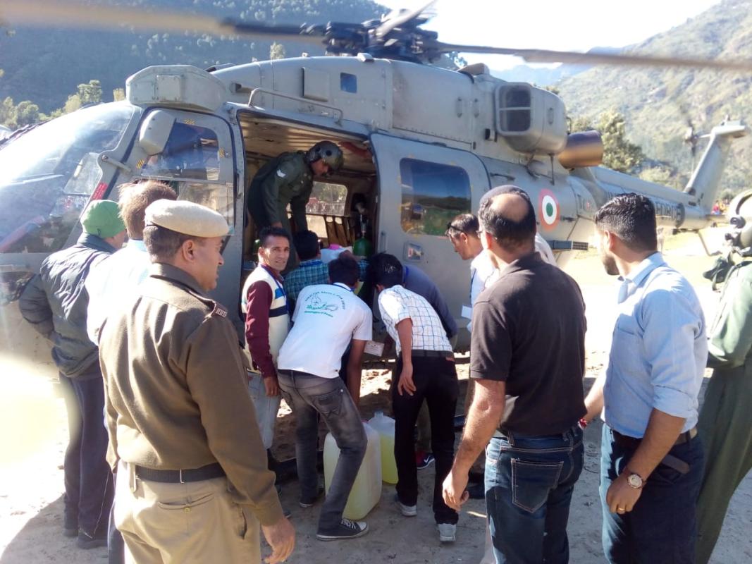 Service during rescue 