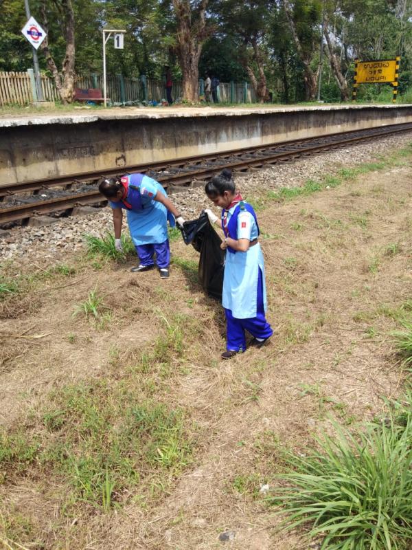 Swachh Bharath cleanliness drive service project & Gandhi jayanthi celebration 2nd October 2018 Udupi, Karnataka India. 