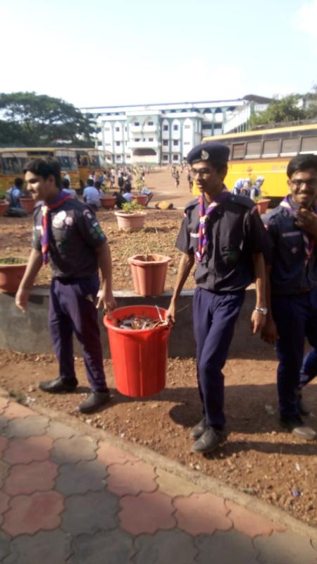 Cleaning @ Gandhi Jayanthi