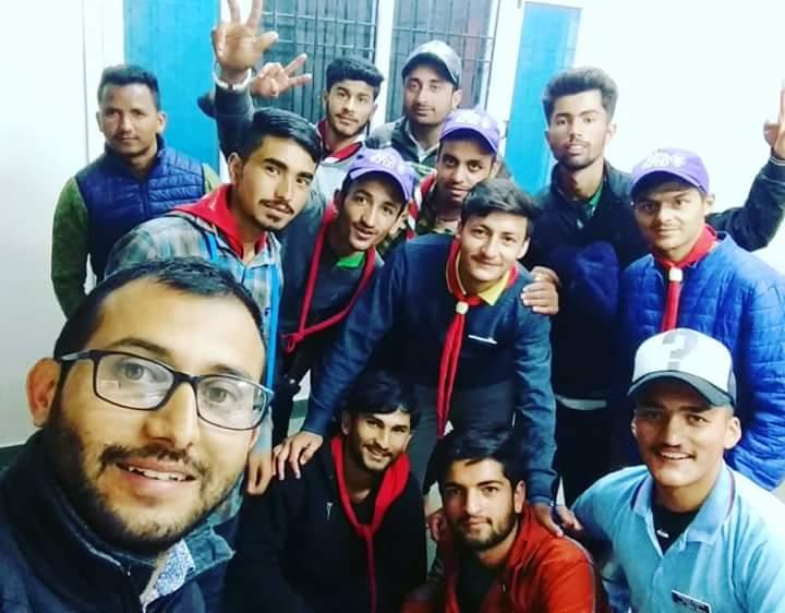 Service in Inter college Chess tournament 