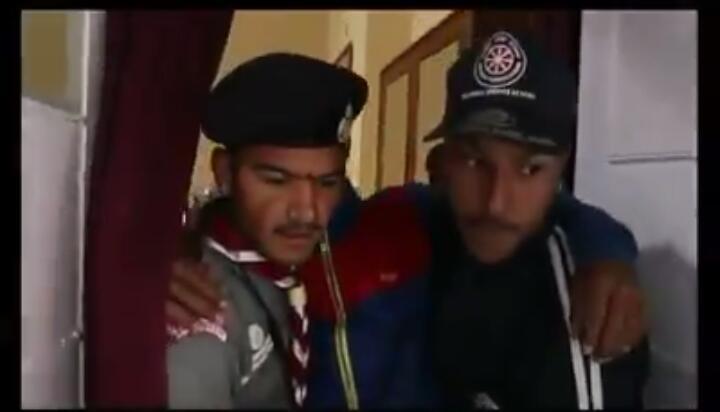 Participated in the Mock Drill with thr Fire fighters