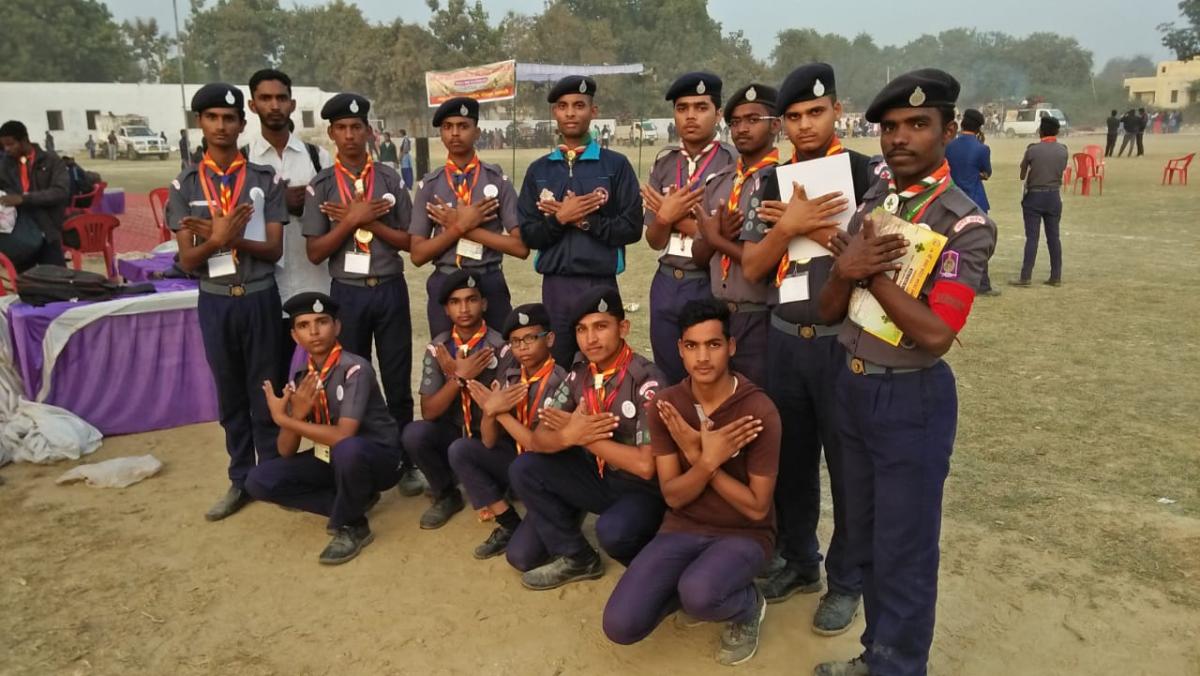 26 district Bharat scout and guide rally Varanasi