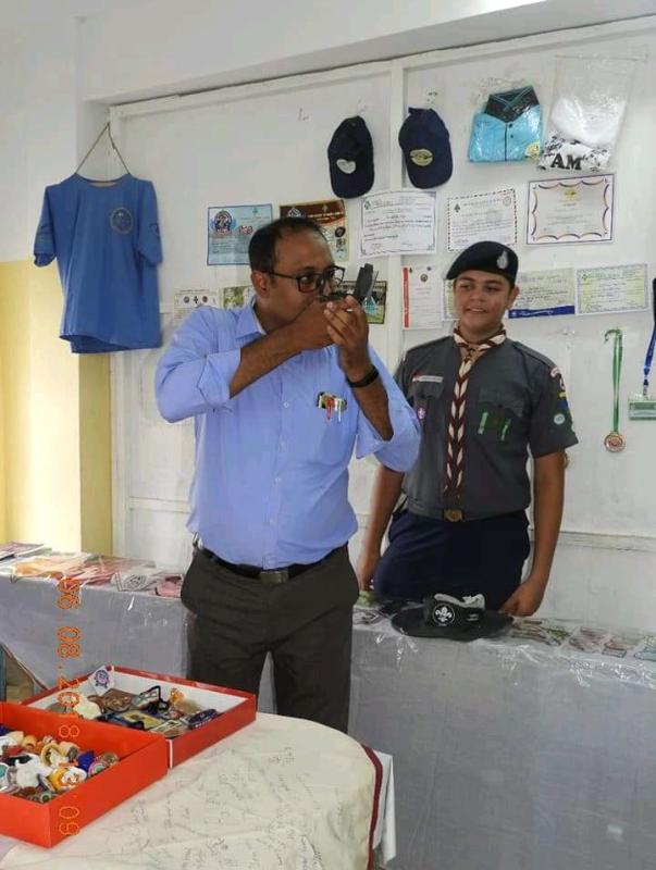 Service at exhibition