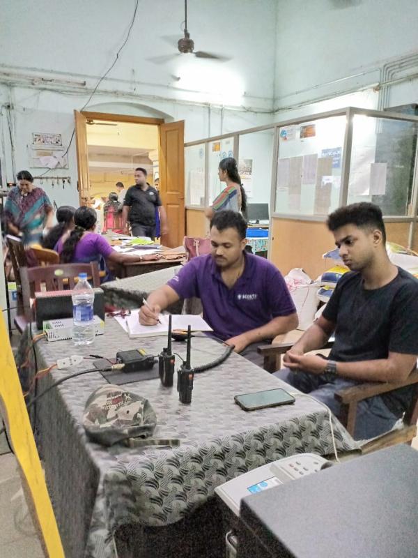 Ham Radio service as a part of Kerala Flood relief service. 