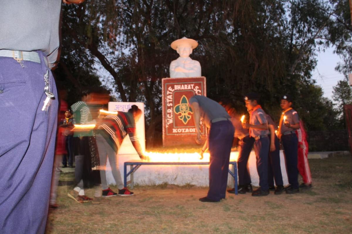 Tribute to soldier's