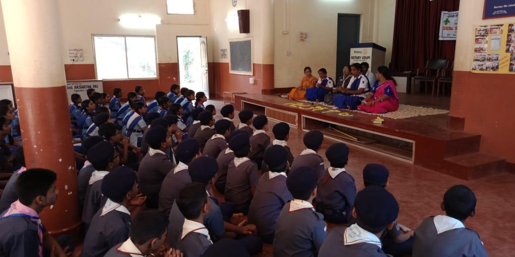 Service at Leadership camp for scouts and guides