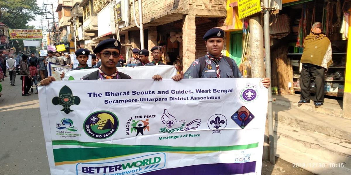 Arrangements of district rally