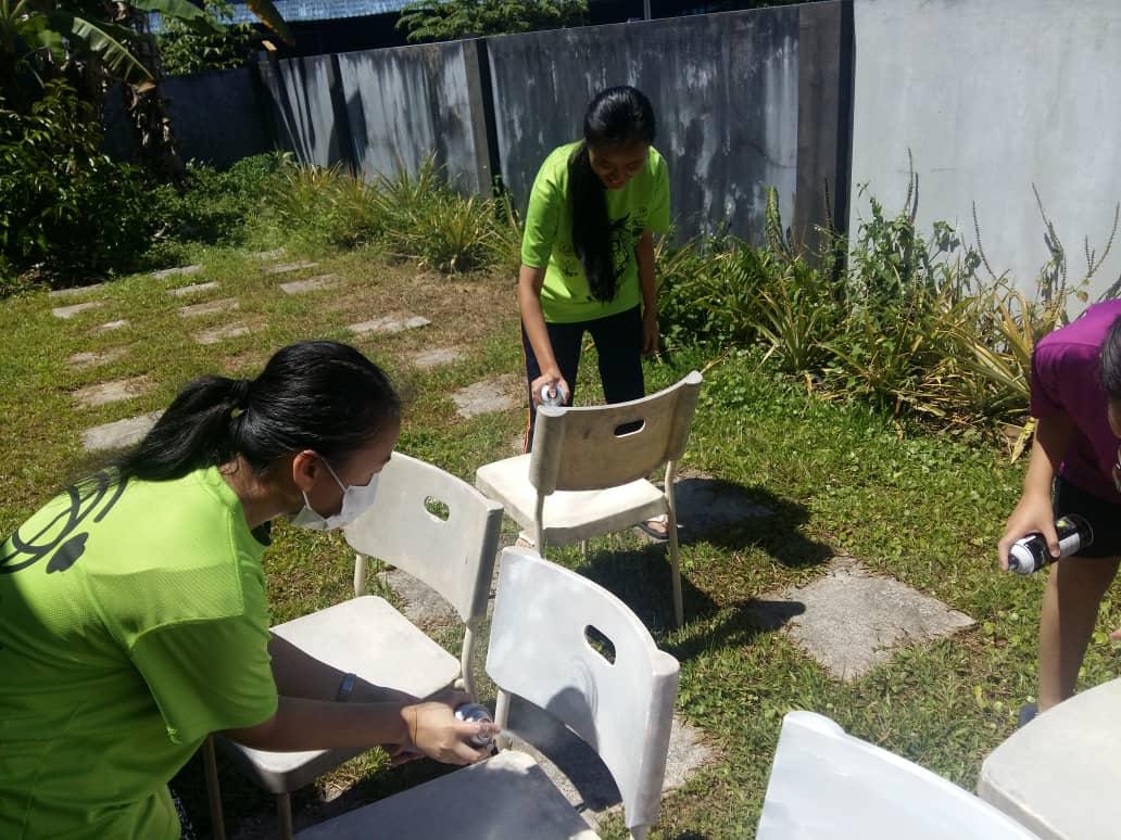 Repainting All 50 Chairs for the BASIC Project