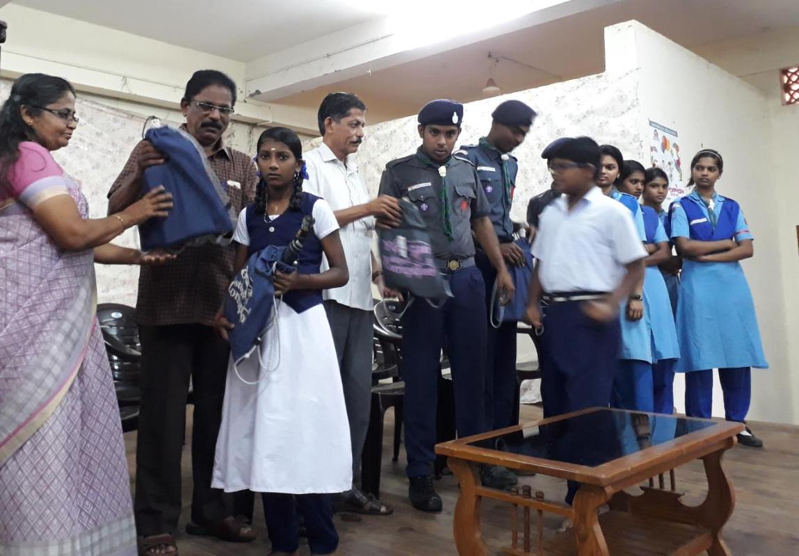 Study material distribution 