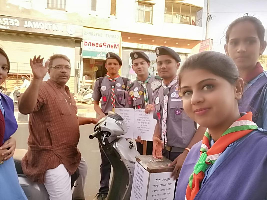  DONATION COLLECTION FOR ODISA FANNY CYCLONE RELIEF FUND